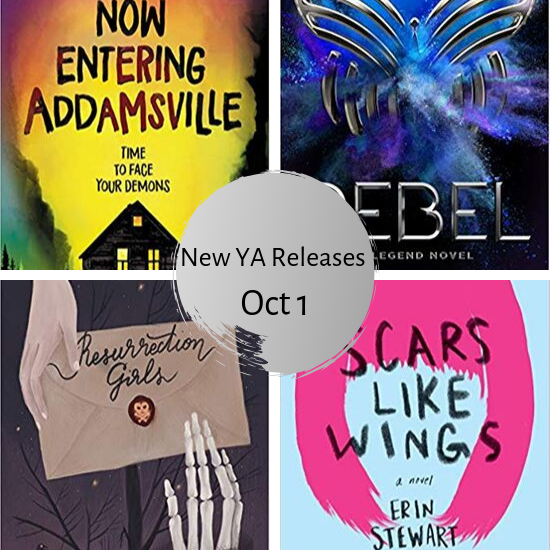 New YA Releasing October 1