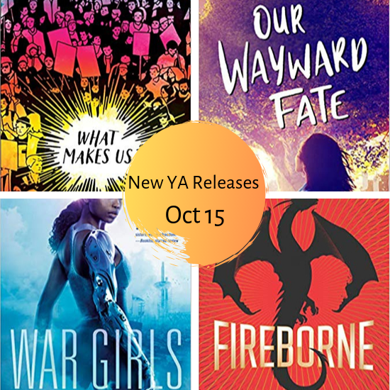 new YA releasing October 15