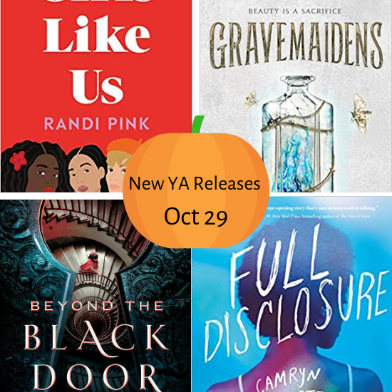 New YA Books Releasing October 29