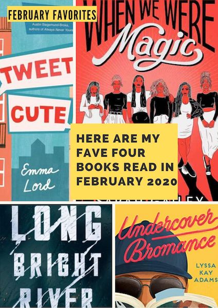 My Four Favorite Books January February 2020