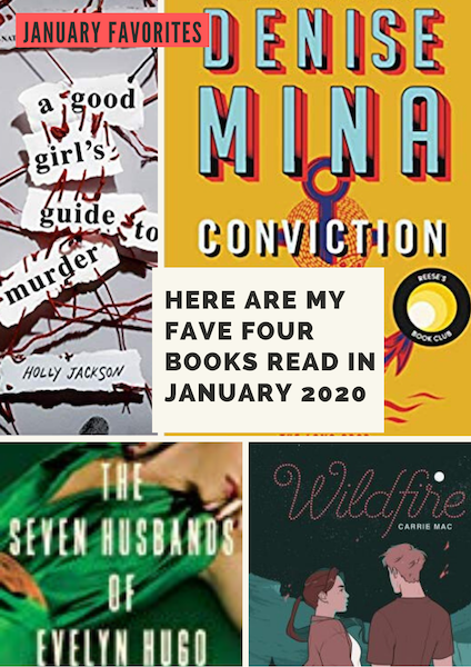 My Four Favorite Books January 2020