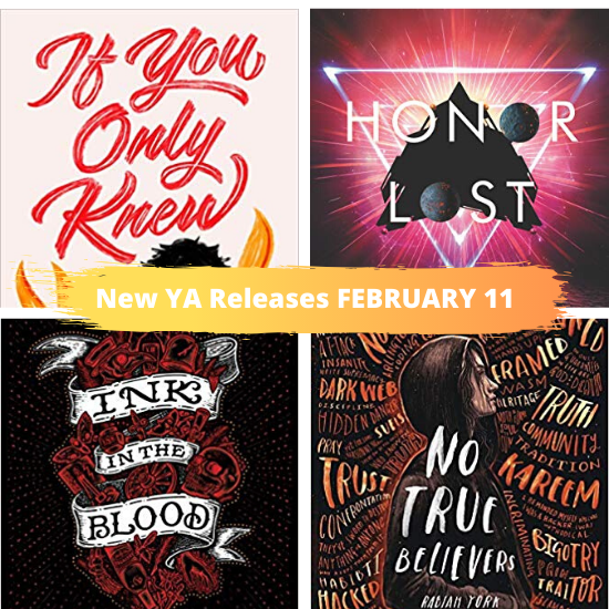 New YA Books Releasing February 11