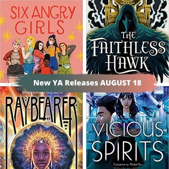 New YA Books Releasing August 18
