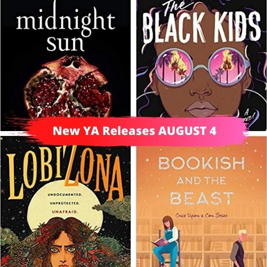 New YA Releases August 4 2020