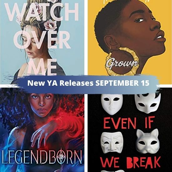 New YA Books Releasing September 15