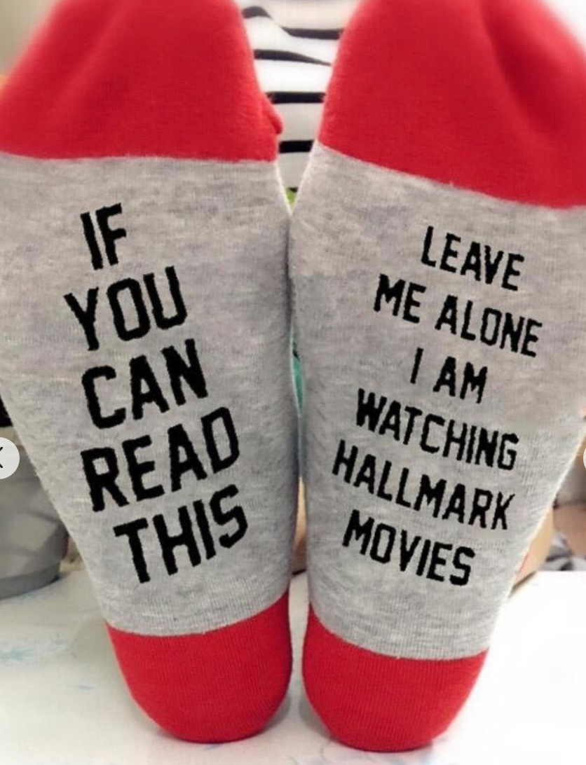 If you can read this, leave me alone. I am watching holiday movies.