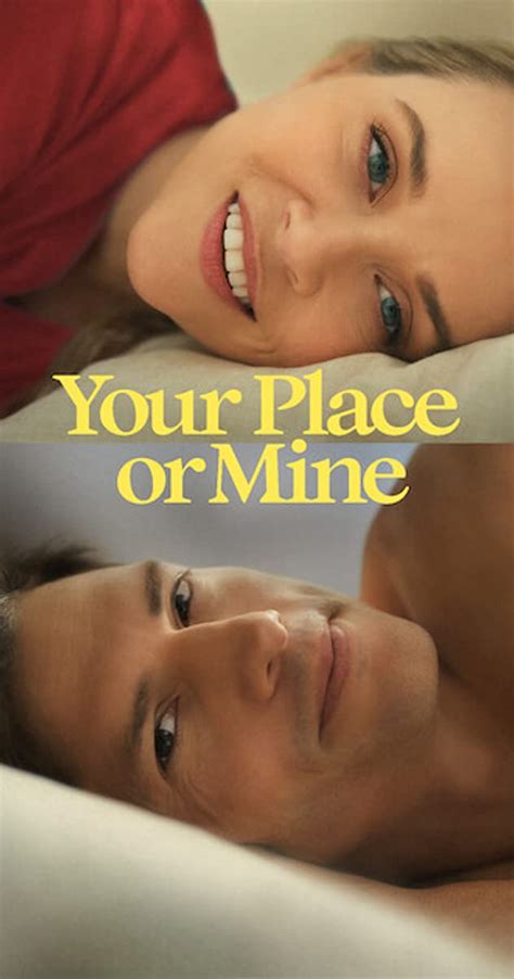 Promotional photo for Your Place of Mine features Reese Witherspoon and Ashton Kutcher lying down hideaway.