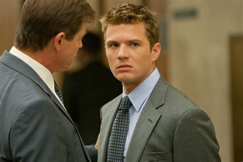 The Lincoln Lawyer on Netflix: Ryan Phillippe playing Louis Roulet as he stands trial.