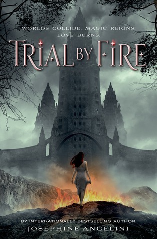 Trial by Fire: cover shows a sown walking toward a castle