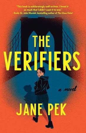 Mysteries and Thrillers by Asian and Pacific Islander Authors: Cover of the Verifiers by Jane Pet