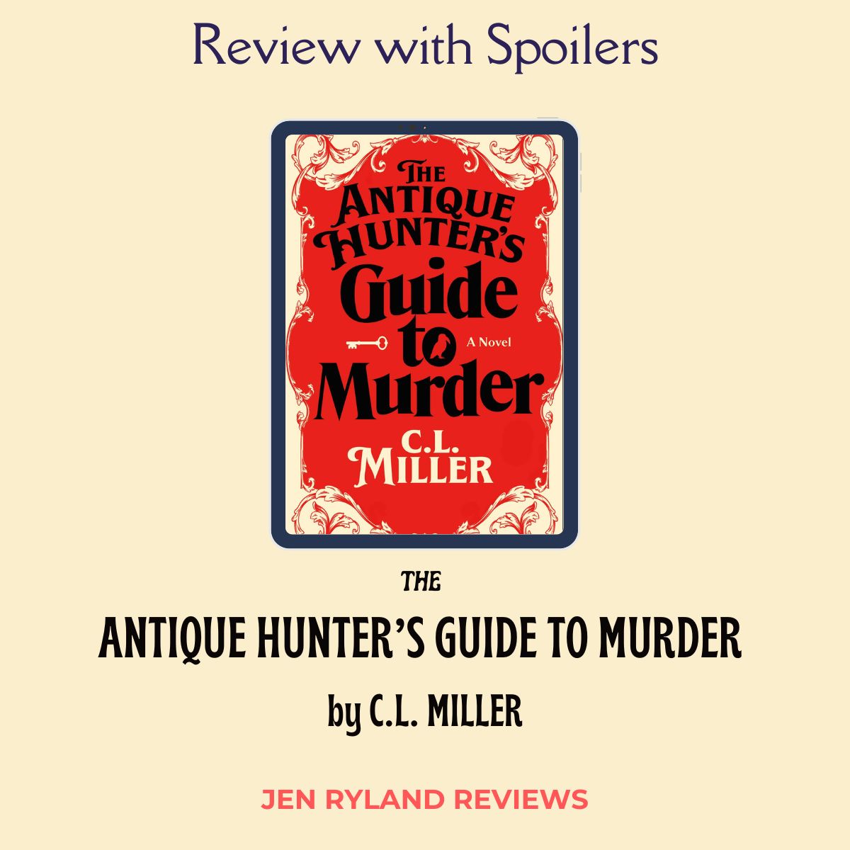 The cover of The Antique Hunter's Guide to Murder