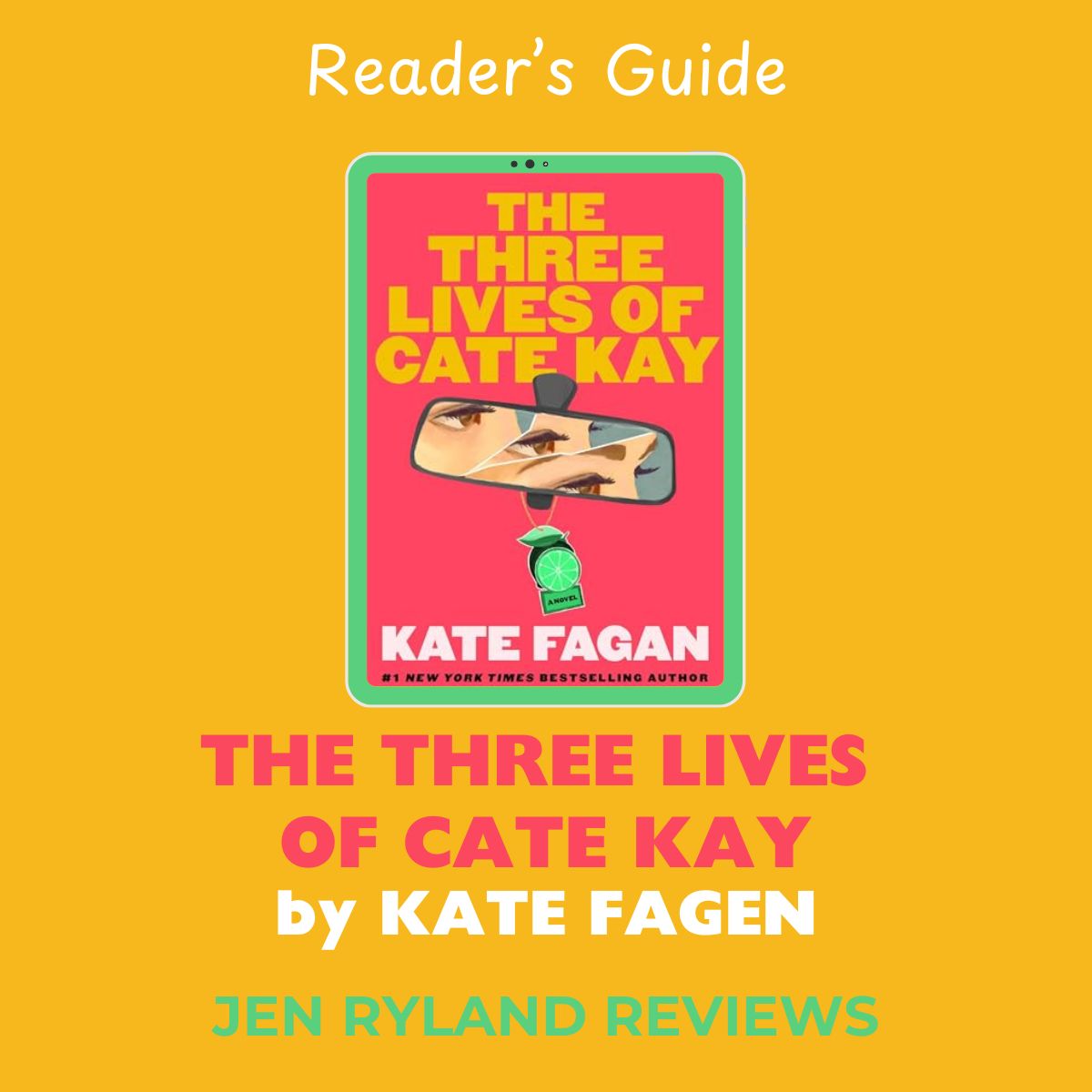 Graphic for The Readers Guide for the Three Lives of Cate Kay