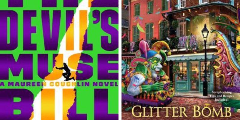 Photo collage of two Mardi Gras Mysteries
