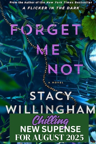 Cover for Forget Me Knot which shows a wrecked car with blue flowers around it
