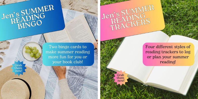 Summer Bingo Cards and Reading Logs and Lists