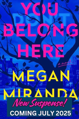 Cover of You Belong here which shows a dark tree against a bright violet background