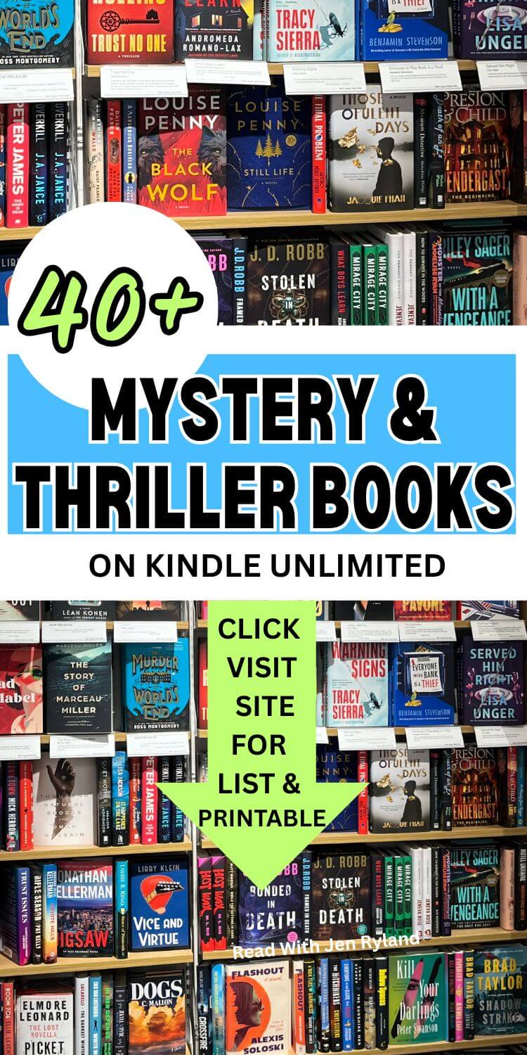 40+ Mystery and Thriller Books Free on Kindle Unlimited