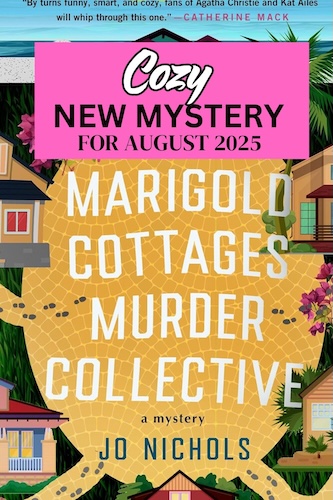 Marigold Cottages Murder Collective which shows a charming set of cottages