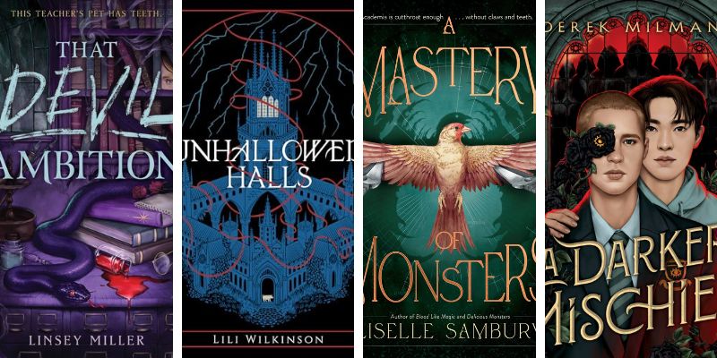 New YA Dark Academia Fantasy Books