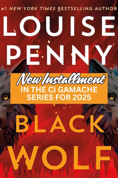 Cover of Black Wolf which shows two wolf heads on a red background