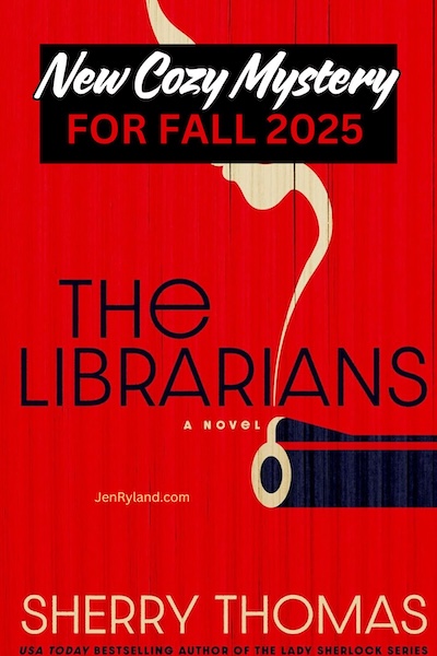 Cover of the Librarians: a an illustration of the barrel of a gun with smoke coming out