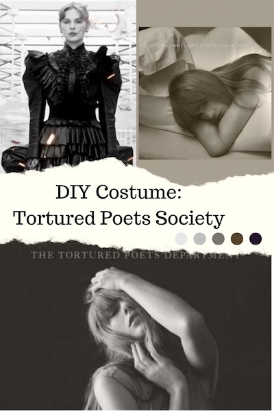 Taylor Swift Costume Ideas Tortured Poets Society