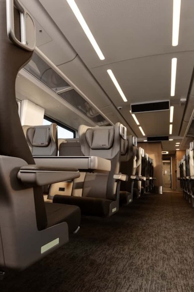 Train Interior Business Class Canada