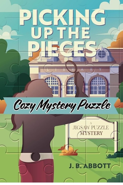 Cover of Picking up the Pieces which shows a woman facing a mansion