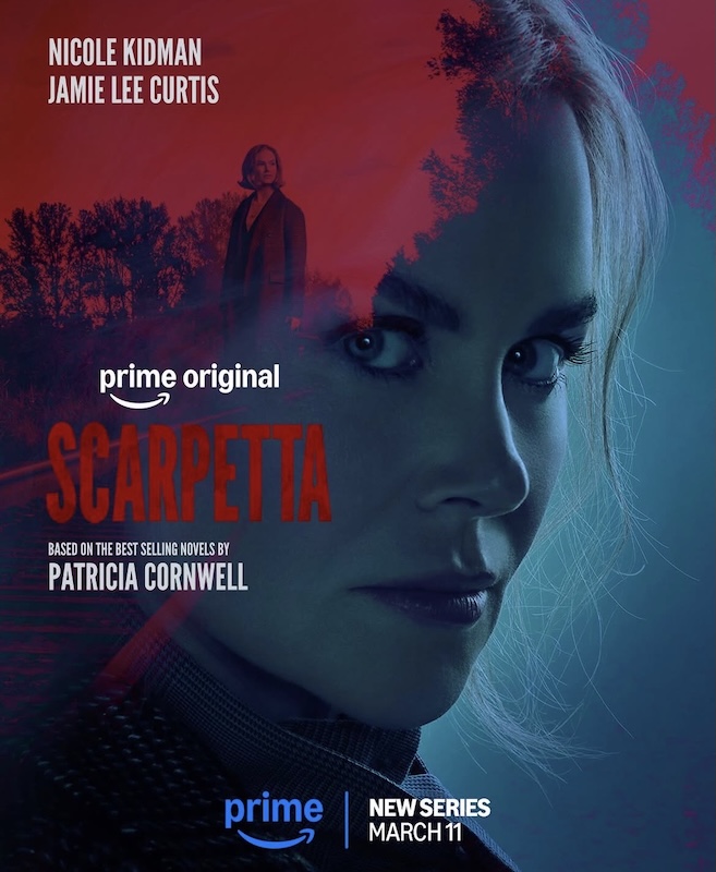 Movie Poster with Nicole Kidman as Kay Scarpetta in the new Prime Video series Scarpetta