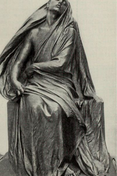 Painting of Thanatos the God of Death