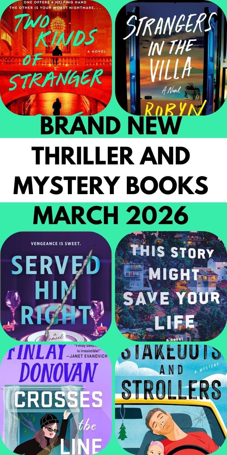New Mystery and Thriller Books March 2026