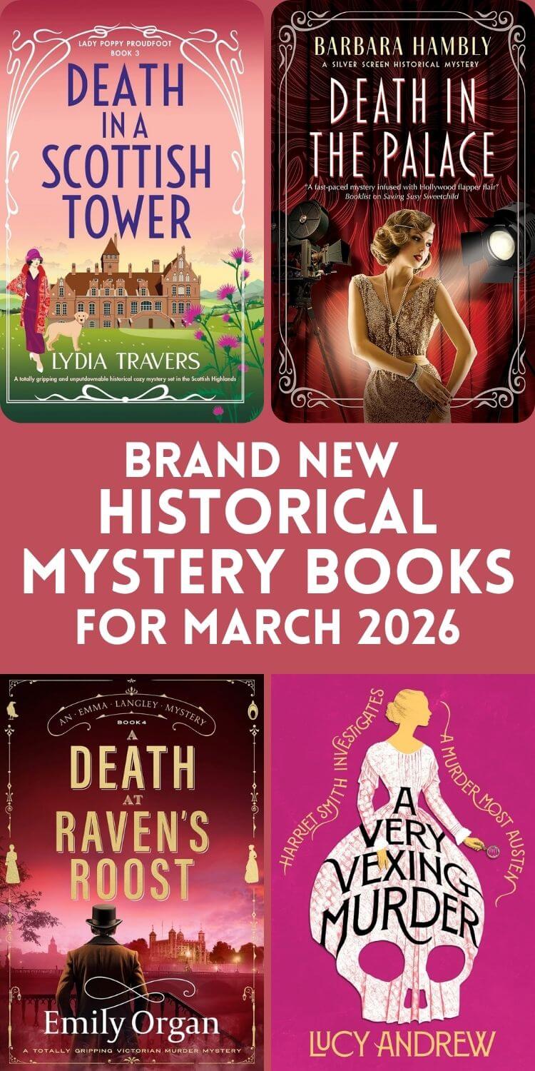 New Historical Mysteries to Read in March 2026