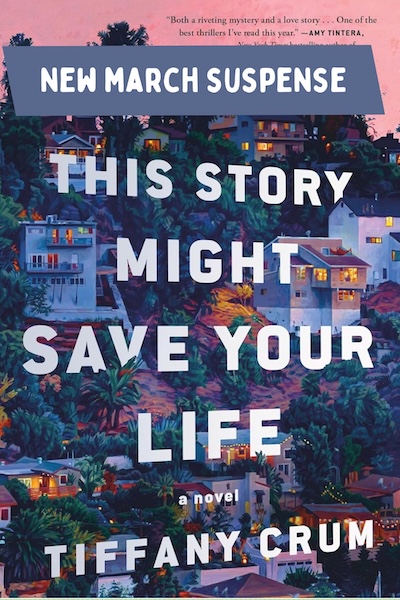 Cover of This Story Might Save Your Life which shows houses built into a hillside