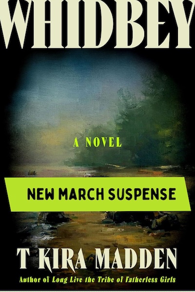 Cover of Whidbey which shows a foggy dirt road