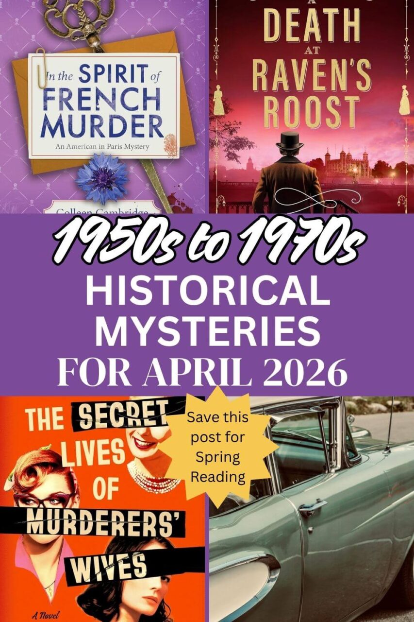 Photo collage of historical mysteries for April 2026: 1950s to 1970s