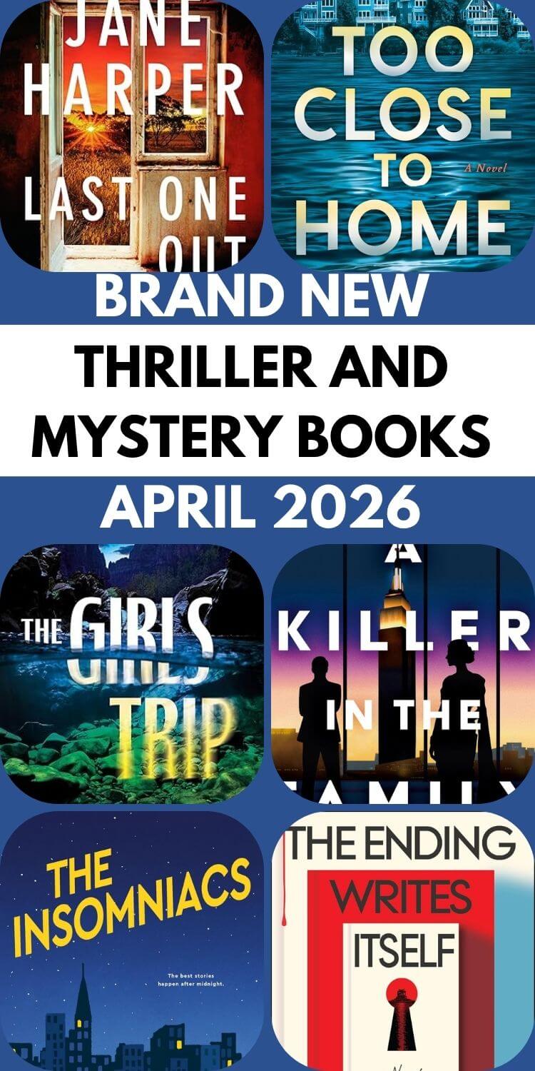 New Mystery and Thriller Books April 2026