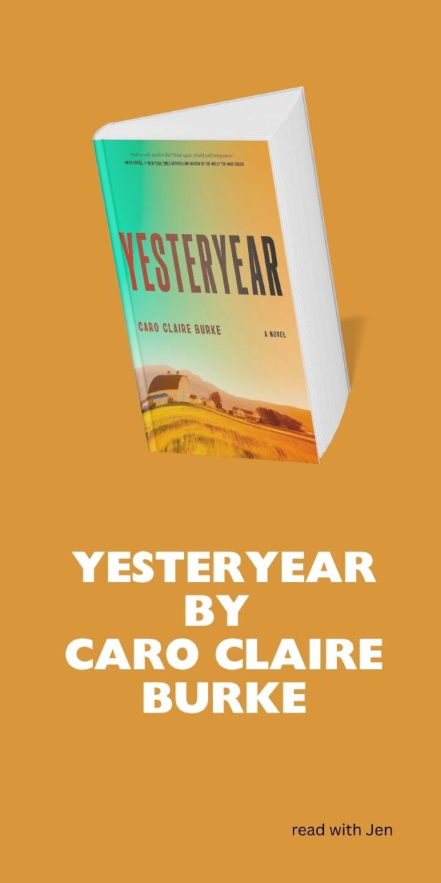 Cover of Yesteryear on a mustard yellow background