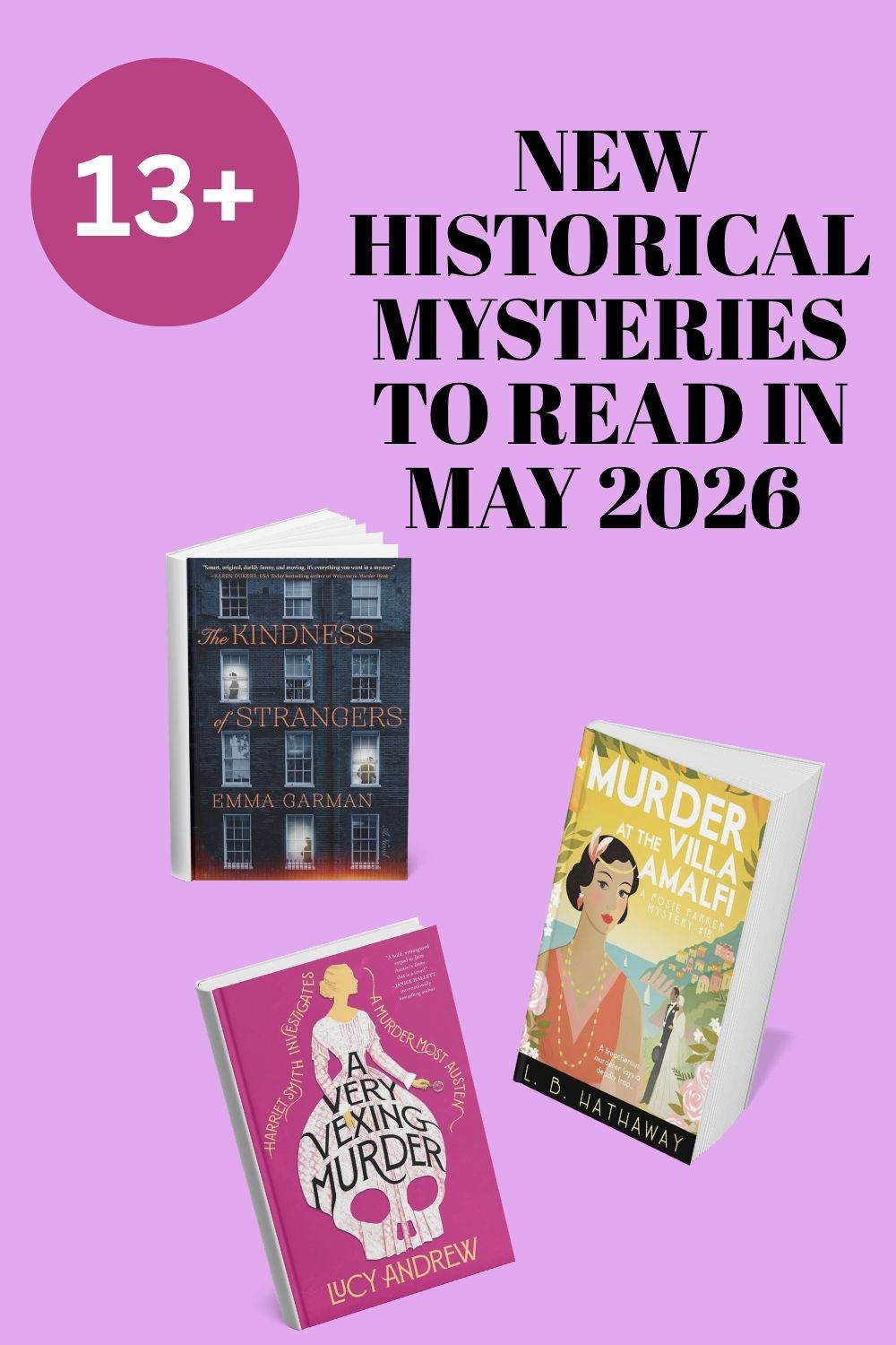 New Historical Mysteries to Read: May 2026 Releases