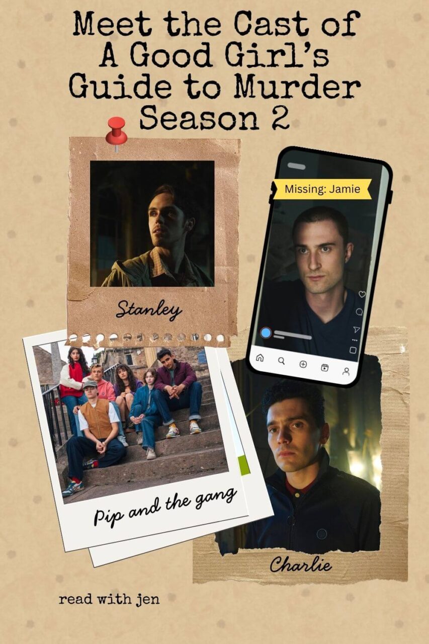 A photo collage of new and returning characters from A Good Girls Guide