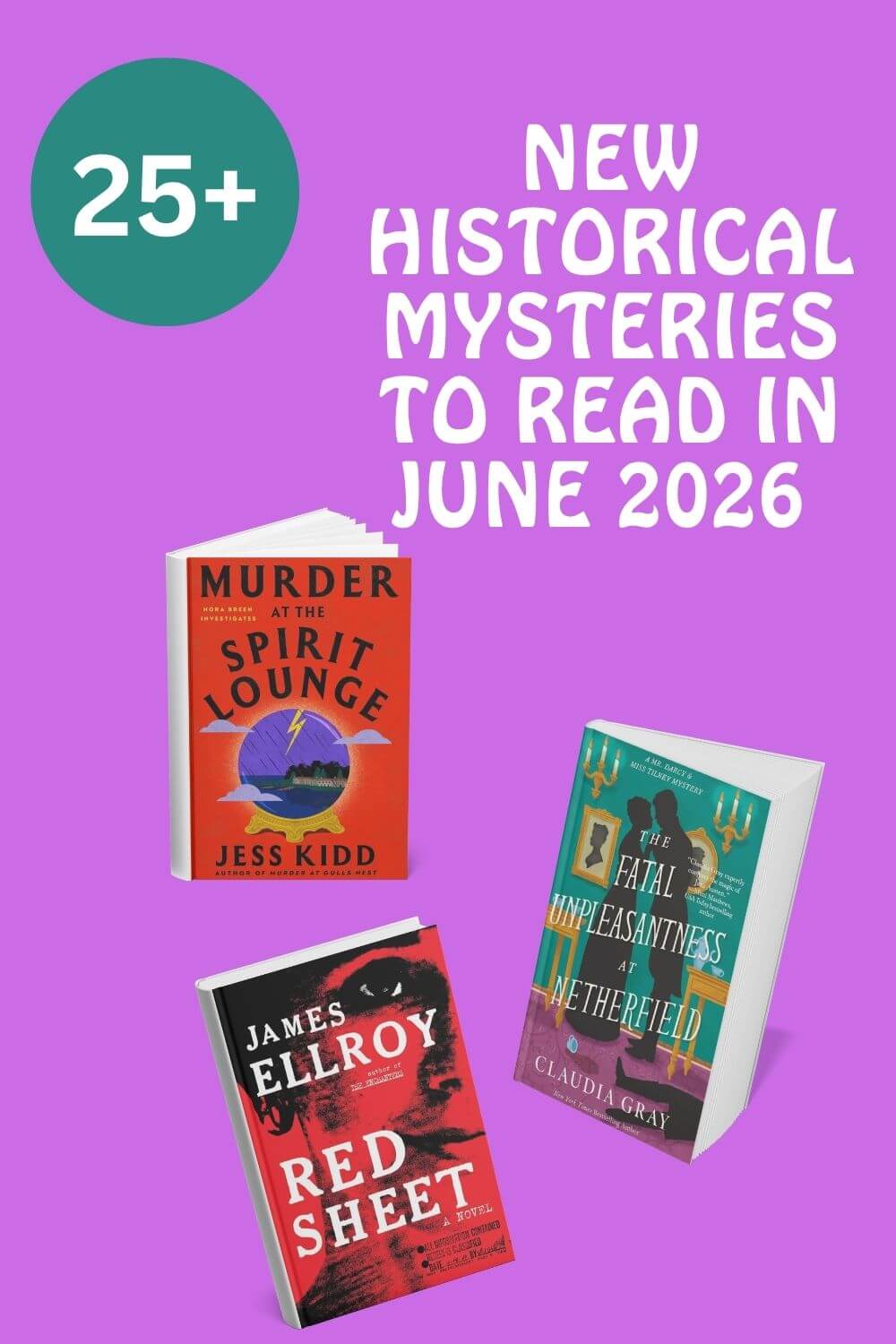 25+ New Historical Mysteries to Read in June 2026