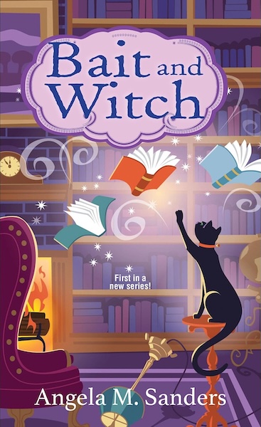 Cover of Bait and Witch a Witch Way Librarian mystery