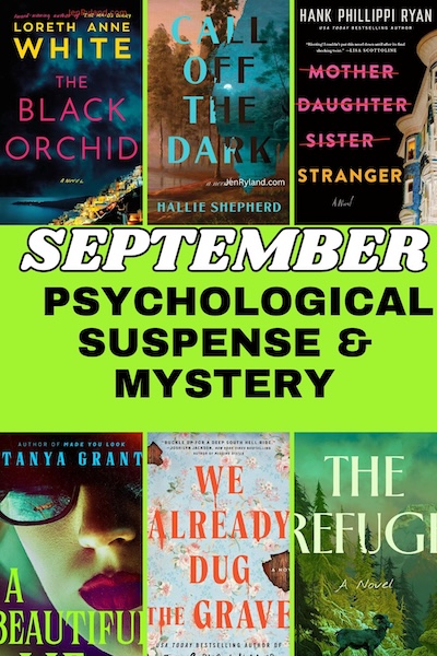 NEW SEPTEMBER PSYCH SUSPENSE BOOKS TO READ