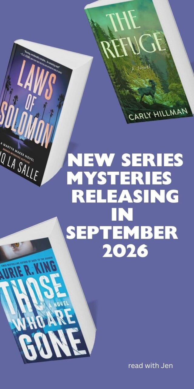New Series Mysteries Releasing in September 2026