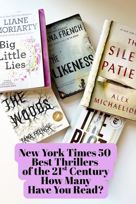 NYT Best Thrillers: How many have you read?