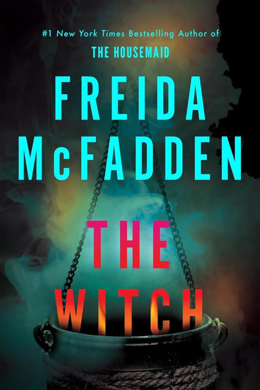 Cover of The Witch by Freida McFadden which shows a swing