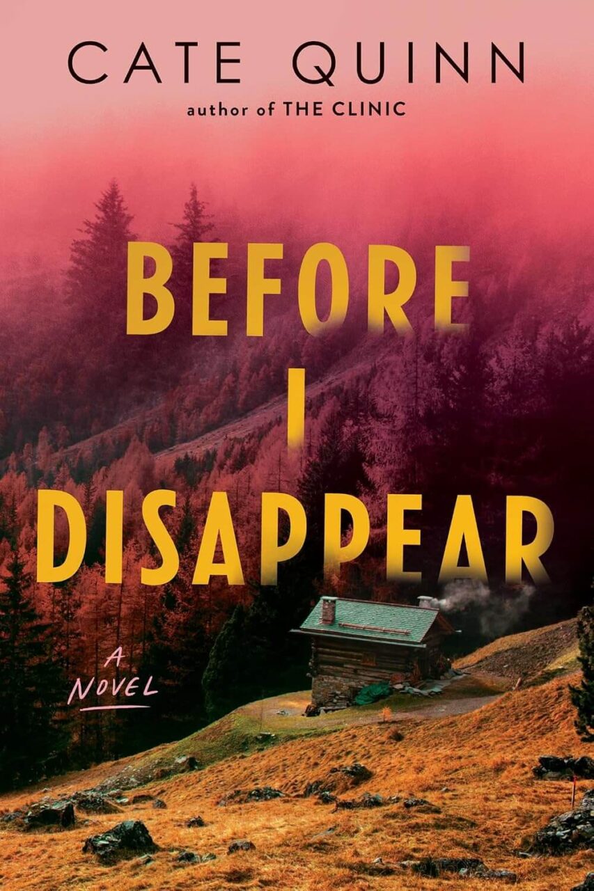 Cover of Before I Disappear which shows a house at the edge of a forest