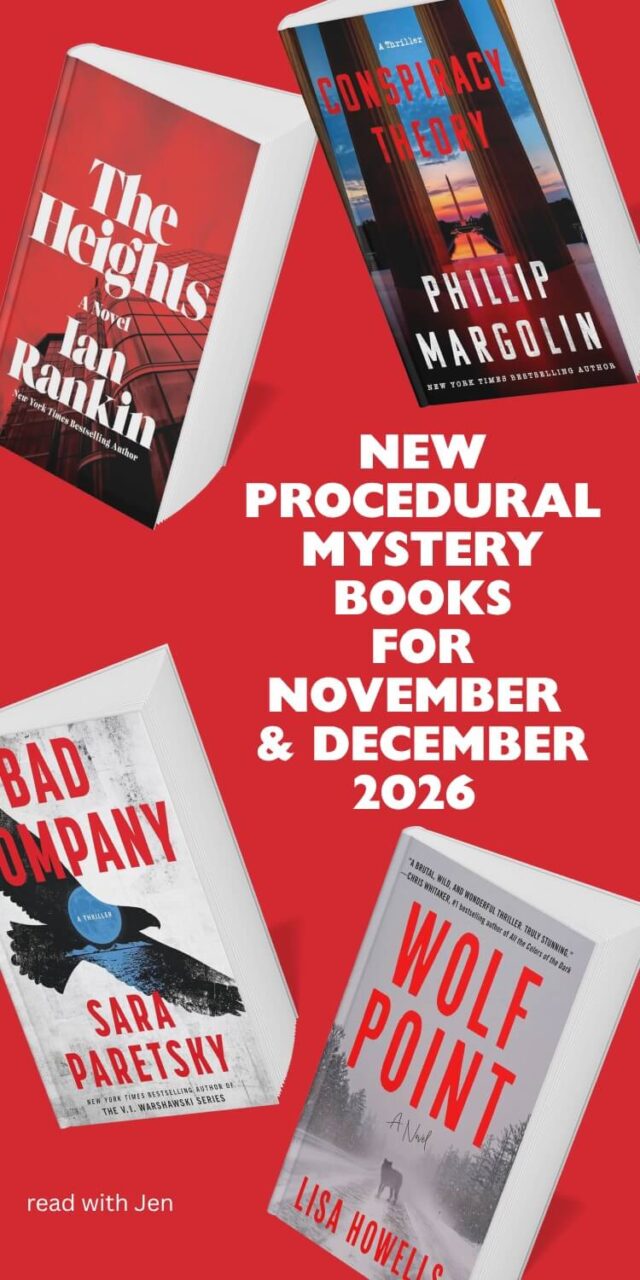 New Procedural Mystery Books for November and December