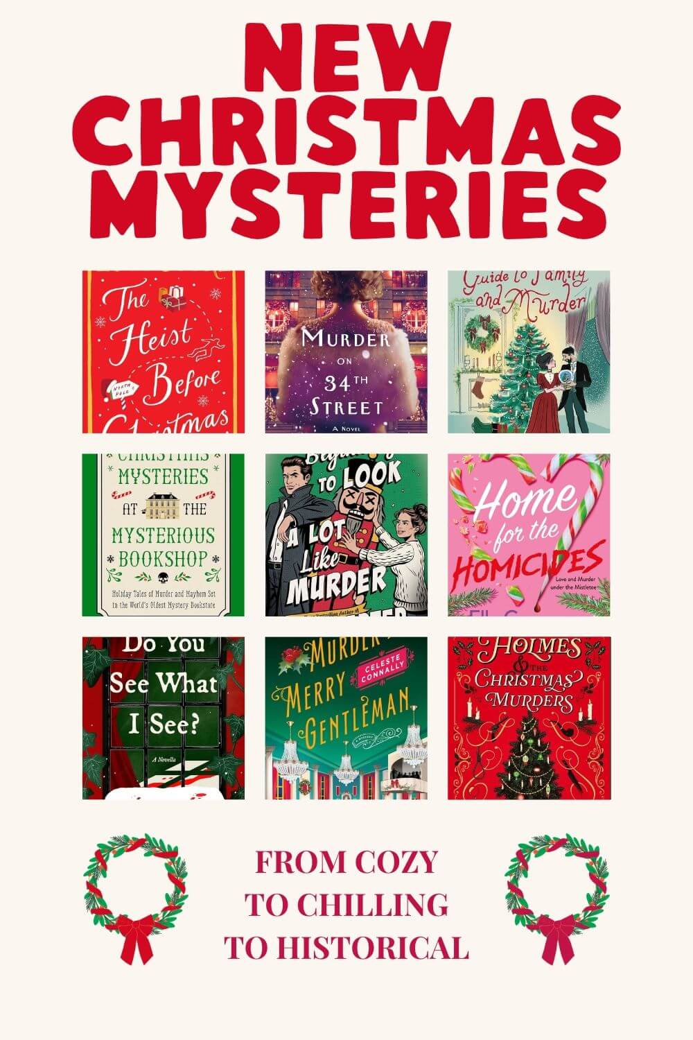 New Christmas Mysteries for 2026: Cozy, Chilling, and Historical